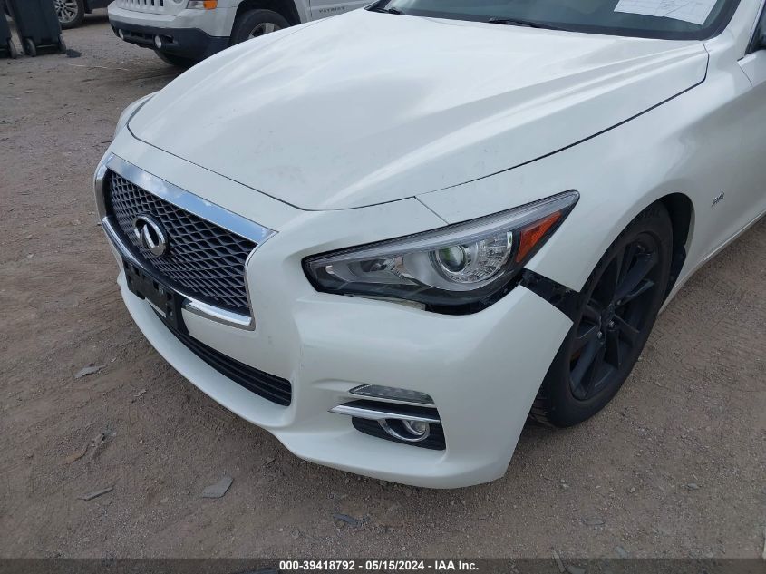 2017 Infiniti Q50 3.0T Signature Edition VIN: JN1EV7AR4HM838861 Lot: 39418792