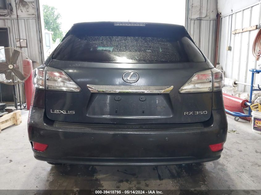 2010 Lexus Rx 350 VIN: 2T2ZK1BA3AC032182 Lot: 39418795
