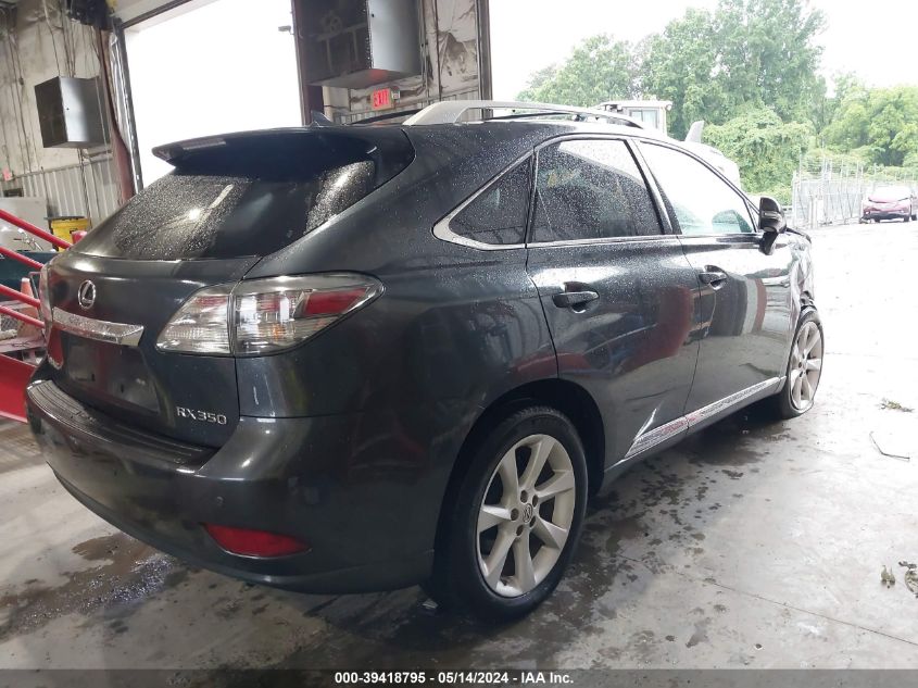 2010 Lexus Rx 350 VIN: 2T2ZK1BA3AC032182 Lot: 39418795