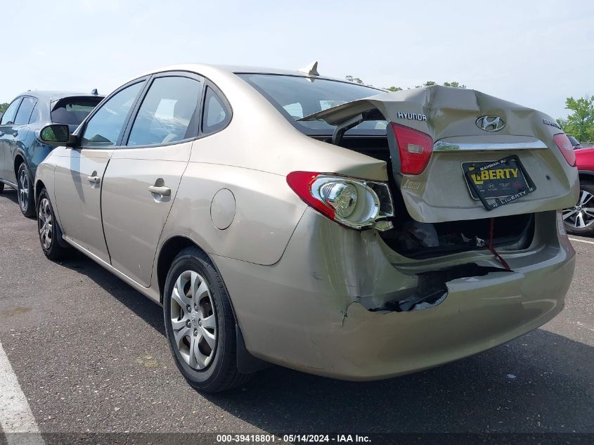 2010 Hyundai Elantra Gls VIN: KMHDU4AD8AU151267 Lot: 39418801