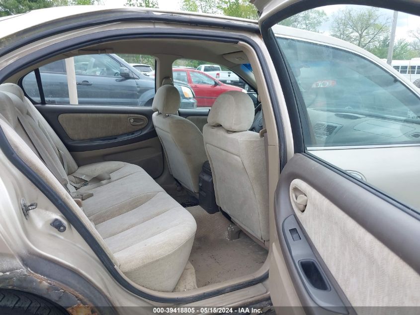 2001 Nissan Maxima Gxe VIN: JN1CA31D11T615978 Lot: 39418805