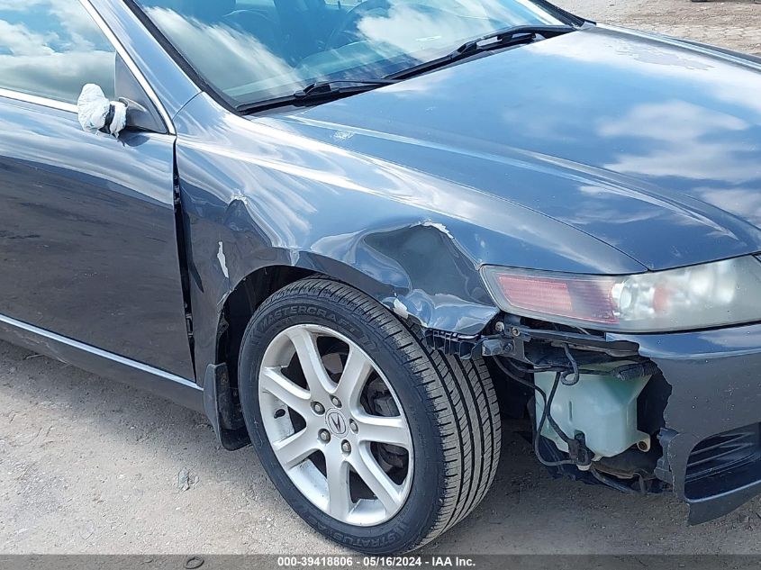 2005 Acura Tsx VIN: JH4CL96855C035319 Lot: 39418806