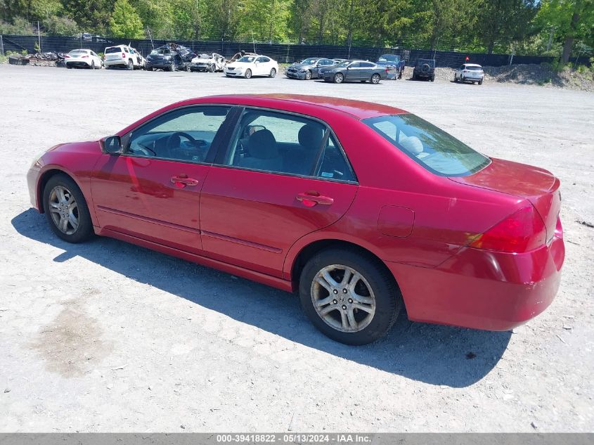 2007 Honda Accord 2.4 Ex VIN: 1HGCM56747A147740 Lot: 39418822