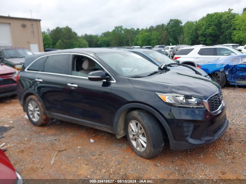 2019 Kia Sorento 2.4L Lx VIN: 5XYPG4A34KG447941 Lot: 39418827