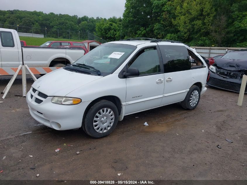 2000 Dodge Caravan Se VIN: 2B4GP45G6YR611866 Lot: 39418828