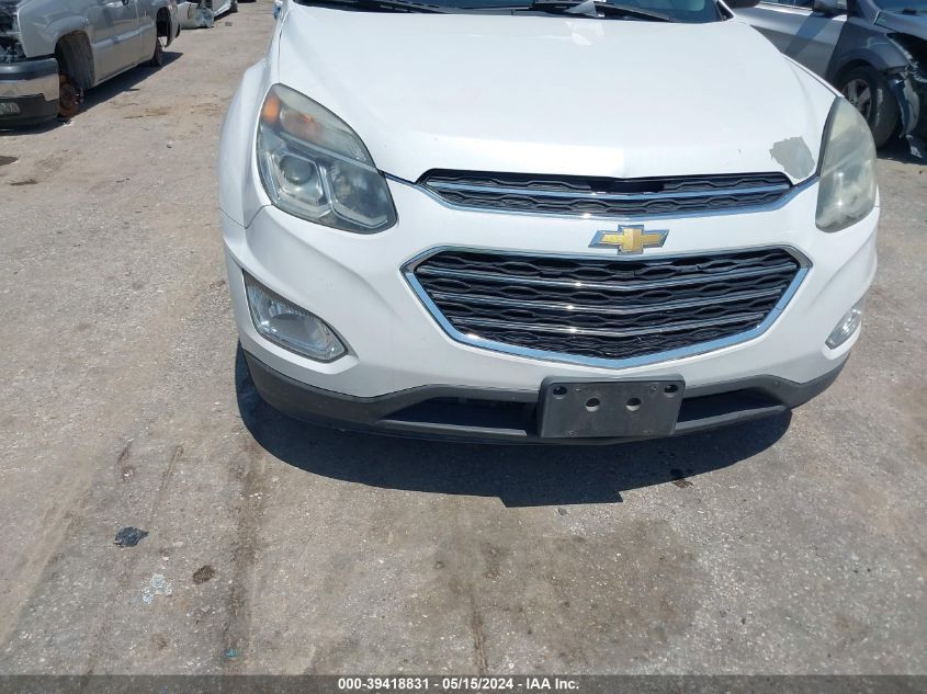 2016 Chevrolet Equinox Ltz VIN: 2GNFLGE34G6342329 Lot: 39418831