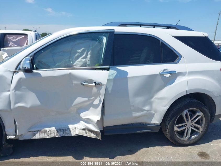 2016 Chevrolet Equinox Ltz VIN: 2GNFLGE34G6342329 Lot: 39418831