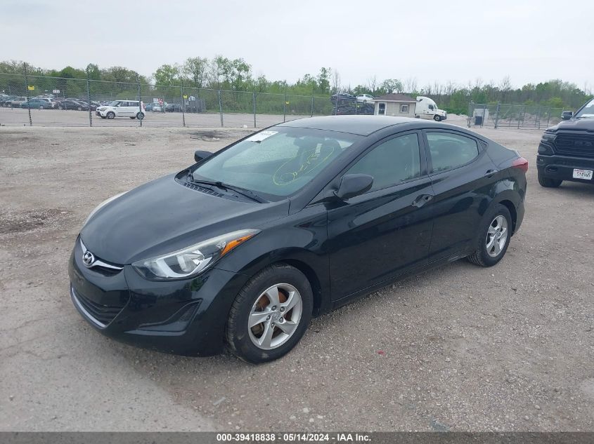 2015 Hyundai Elantra Se/Sport/Limited VIN: 5NPDH4AE1FH651984 Lot: 39418838