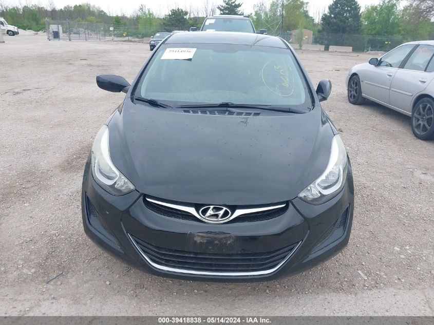 2015 Hyundai Elantra Se/Sport/Limited VIN: 5NPDH4AE1FH651984 Lot: 39418838