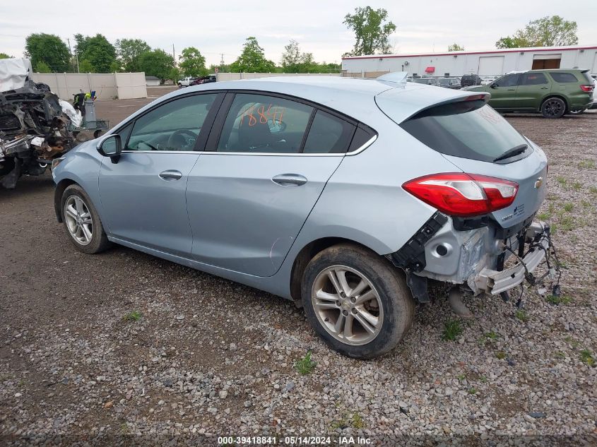 2017 Chevrolet Cruze Lt Auto VIN: 3G1BE6SM5HS502853 Lot: 39418841