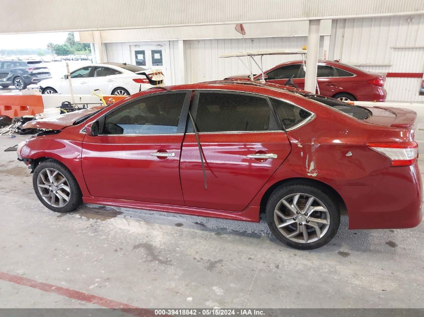 2013 Nissan Sentra Sr VIN: 3N1AB7APXDL758765 Lot: 39418842