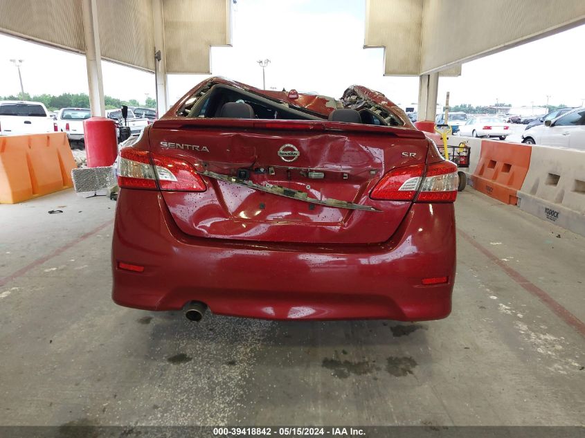 2013 Nissan Sentra Sr VIN: 3N1AB7APXDL758765 Lot: 39418842