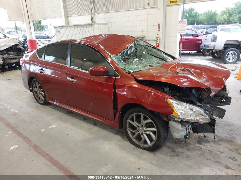 2013 Nissan Sentra Sr VIN: 3N1AB7APXDL758765 Lot: 39418842