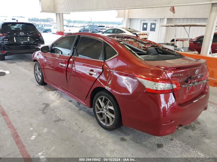 2013 Nissan Sentra Sr VIN: 3N1AB7APXDL758765 Lot: 39418842