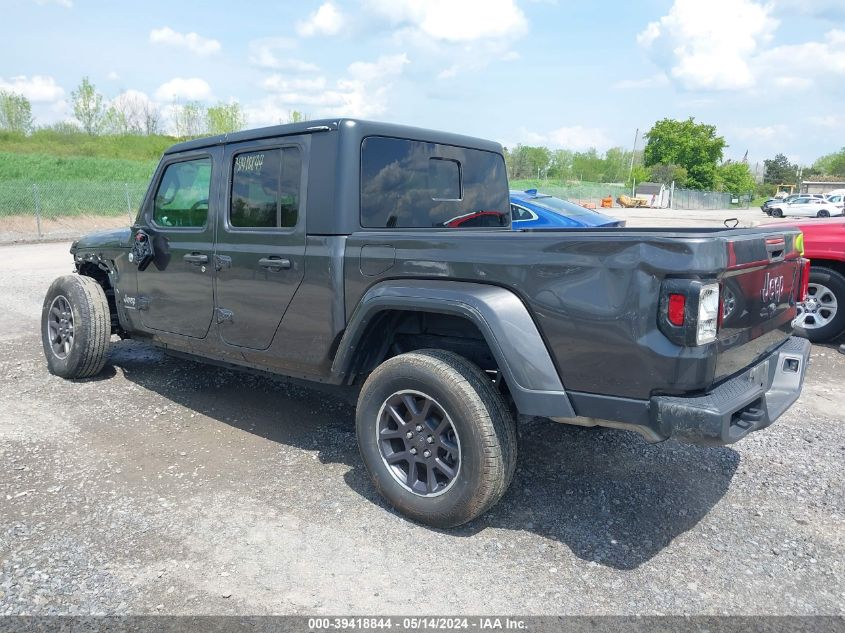 2023 Jeep Gladiator Overland 4X4 VIN: 1C6HJTFG8PL514863 Lot: 39418844