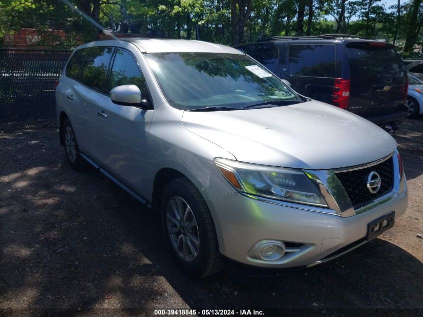 2013 Nissan Pathfinder S VIN: 5N1AR2MM4DC677832 Lot: 39418845