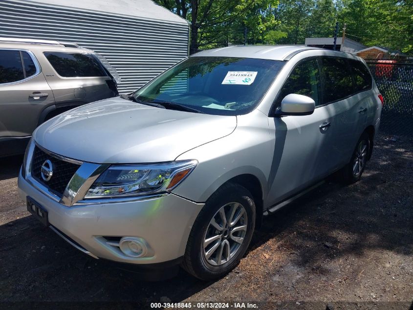 2013 Nissan Pathfinder S VIN: 5N1AR2MM4DC677832 Lot: 39418845