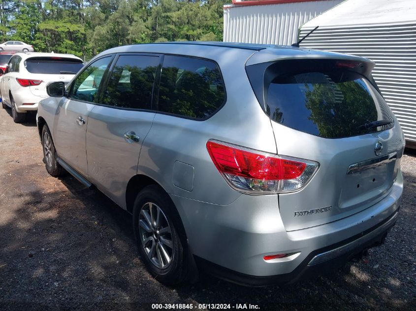 2013 Nissan Pathfinder S VIN: 5N1AR2MM4DC677832 Lot: 39418845