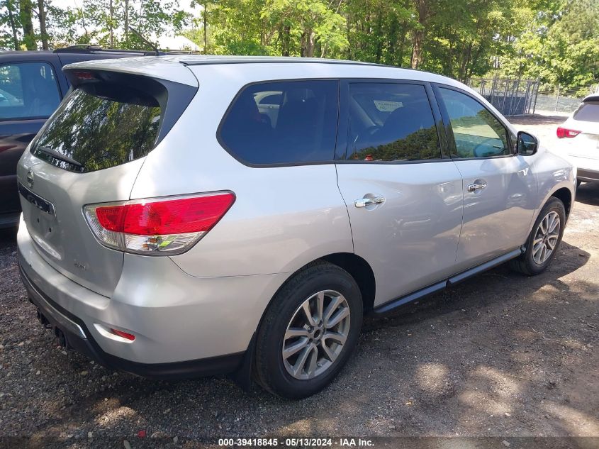 2013 Nissan Pathfinder S VIN: 5N1AR2MM4DC677832 Lot: 39418845