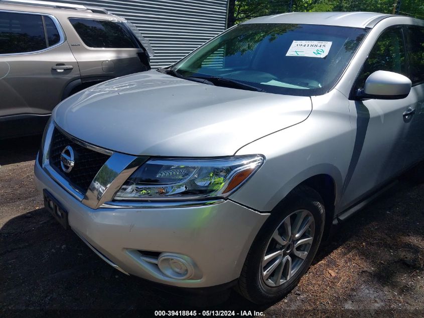 2013 Nissan Pathfinder S VIN: 5N1AR2MM4DC677832 Lot: 39418845