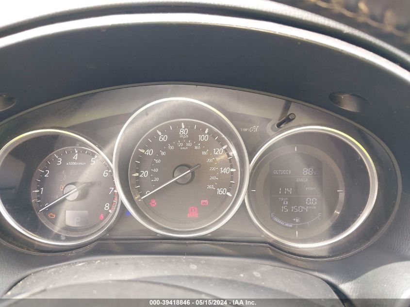 2016 Mazda Cx-5 Grand Touring VIN: JM3KE2DY4G0833579 Lot: 39418846