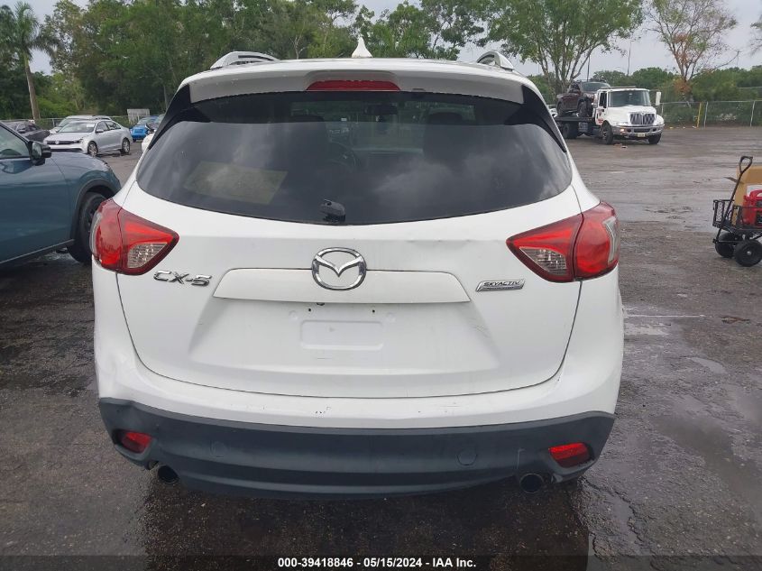 2016 Mazda Cx-5 Grand Touring VIN: JM3KE2DY4G0833579 Lot: 39418846