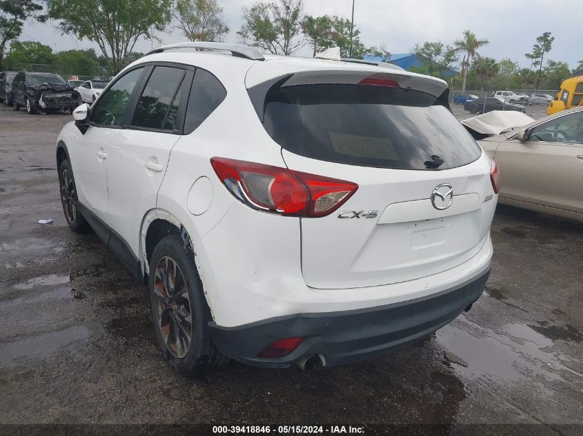 2016 MAZDA CX-5 GRAND TOURING - JM3KE2DY4G0833579