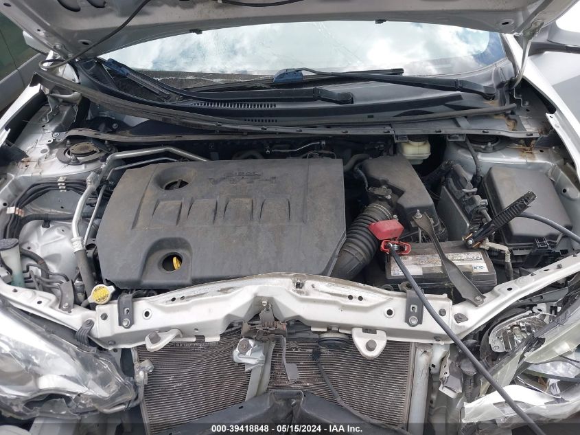 2016 Toyota Corolla Le VIN: 2T1BURHEXGC587275 Lot: 39418848