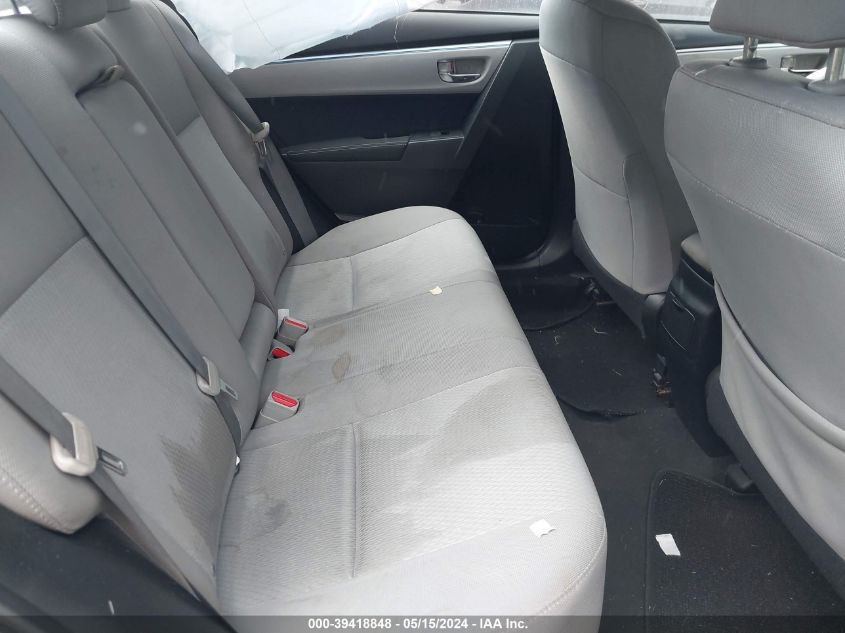 2016 Toyota Corolla Le VIN: 2T1BURHEXGC587275 Lot: 39418848