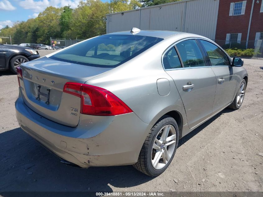 2015 Volvo S60 T5 Premier VIN: YV1612TB7F2306426 Lot: 39418851