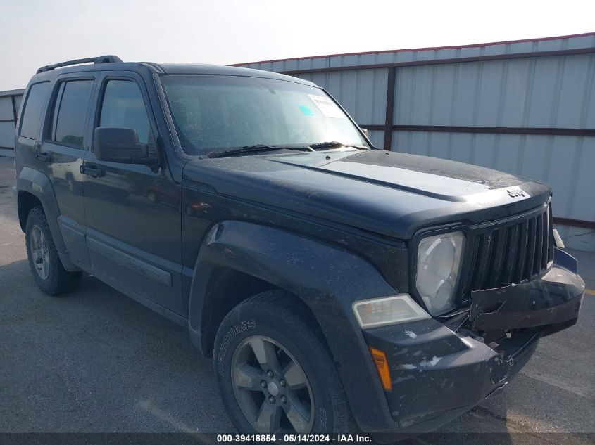 2008 Jeep Liberty Sport VIN: 1J8GN28K38W10756 Lot: 39418854