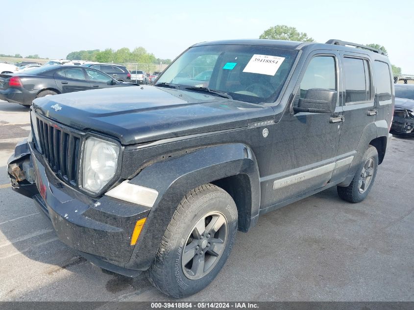 2008 Jeep Liberty Sport VIN: 1J8GN28K38W10756 Lot: 39418854