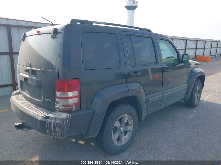 2008 Jeep Liberty Sport VIN: 1J8GN28K38W10756 Lot: 39418854