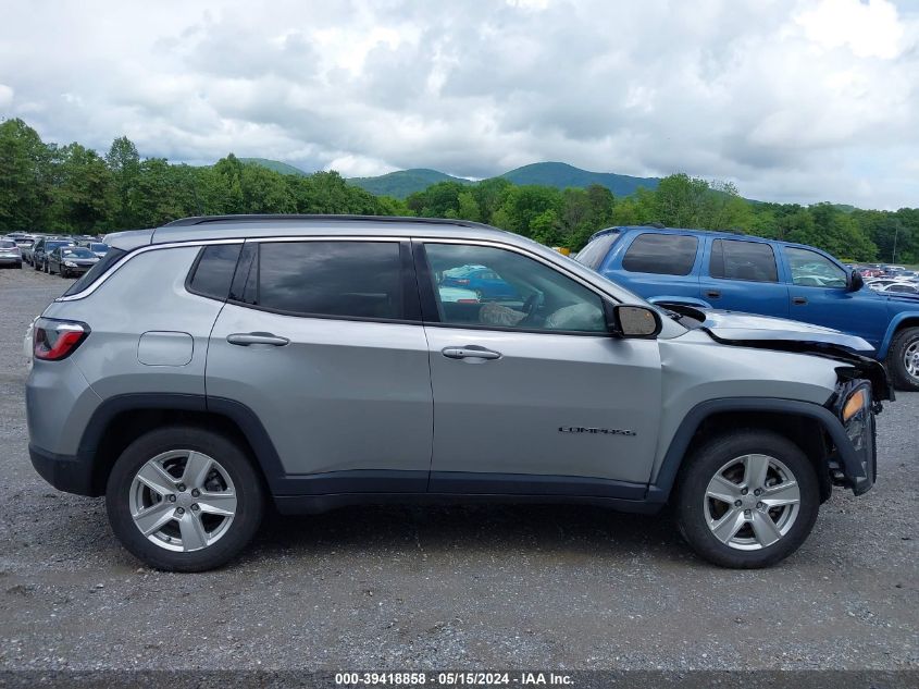 2022 Jeep Compass Latitude 4X4 VIN: 3C4NJDBB5NT103174 Lot: 39418858