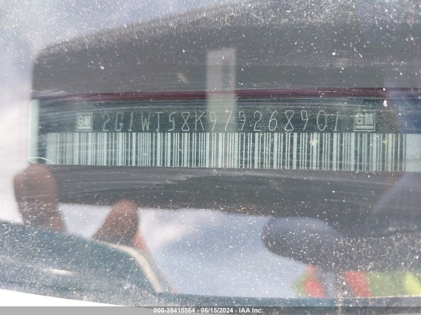 2007 Chevrolet Impala Lt VIN: 2G1WT58K979268901 Lot: 39418864