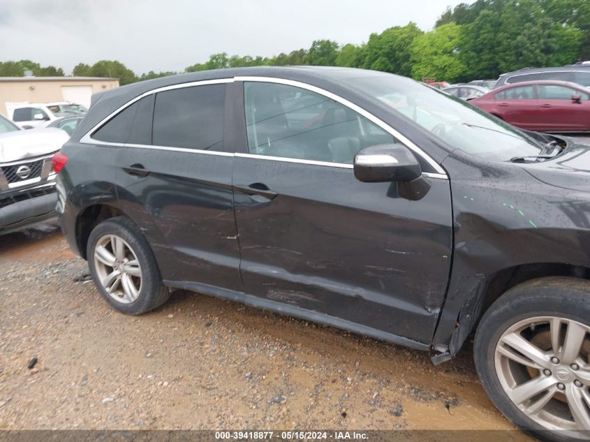 2013 Acura Rdx VIN: 5J8TB4H53DL004645 Lot: 39418877