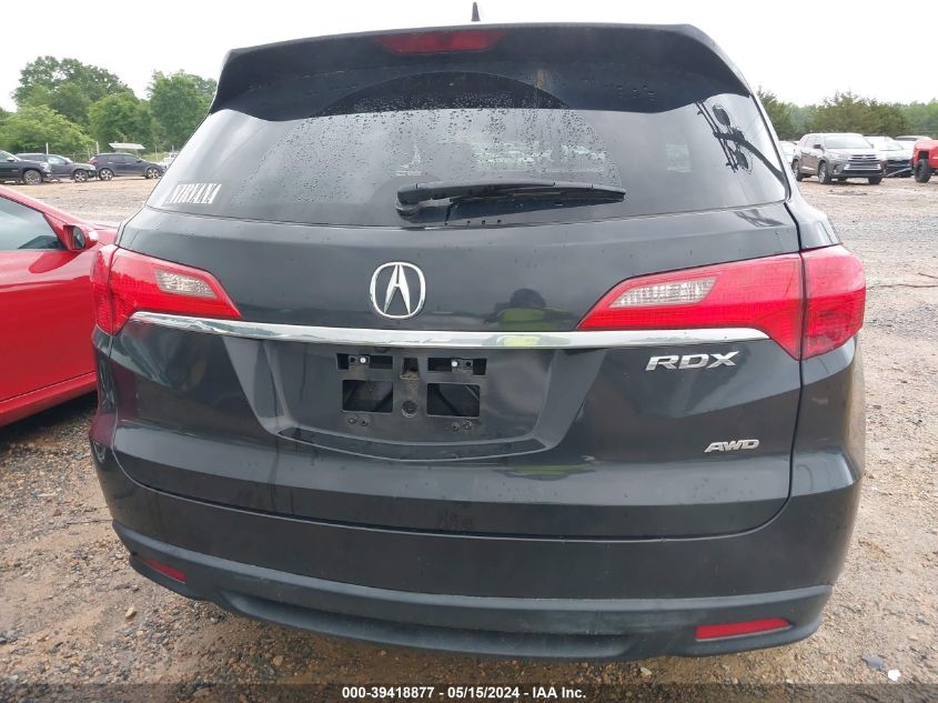 2013 Acura Rdx VIN: 5J8TB4H53DL004645 Lot: 39418877