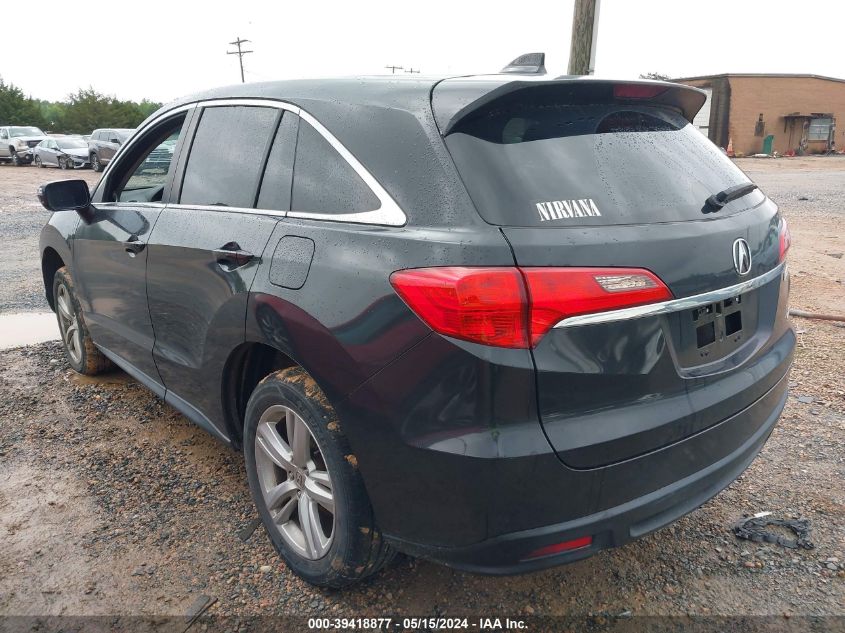 2013 Acura Rdx VIN: 5J8TB4H53DL004645 Lot: 39418877