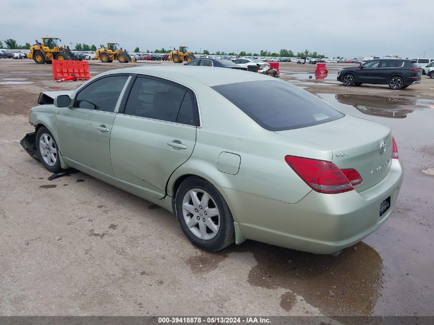 2008 Toyota Avalon Xl VIN: 4T1BK36B88U260384 Lot: 39418878