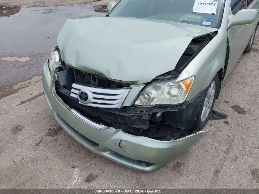 2008 Toyota Avalon Xl VIN: 4T1BK36B88U260384 Lot: 39418878