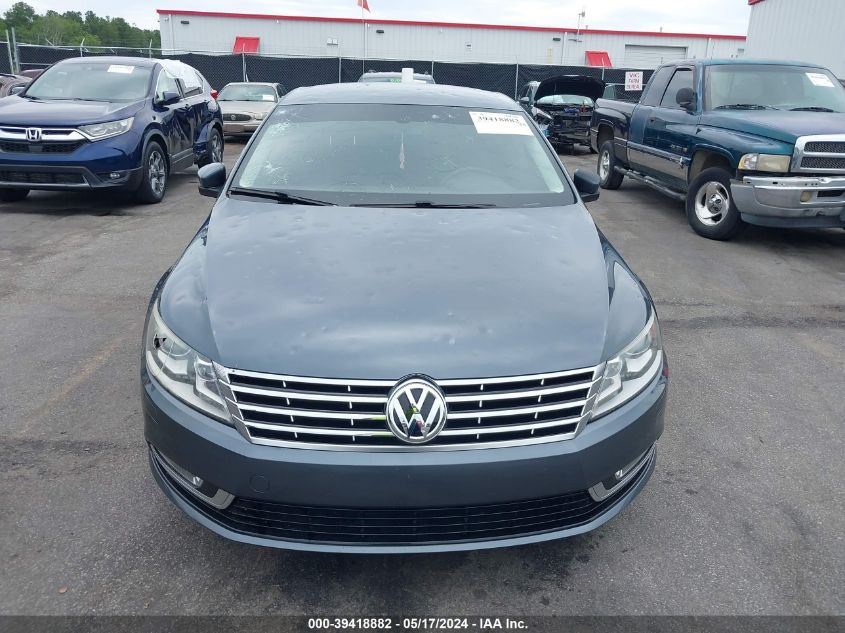 2013 Volkswagen Cc 2.0T Sport VIN: WVWBN7AN0DE555388 Lot: 39418882