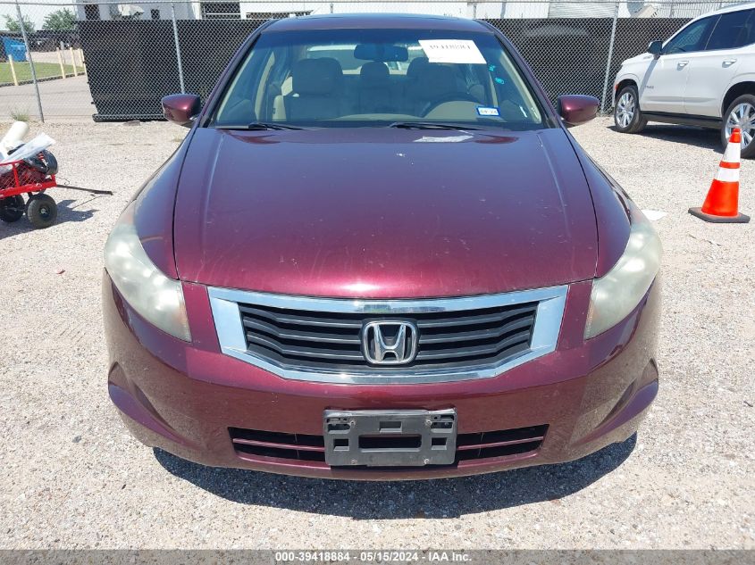 2010 Honda Accord 2.4 Ex-L VIN: 1HGCP2F85AA173723 Lot: 39418884