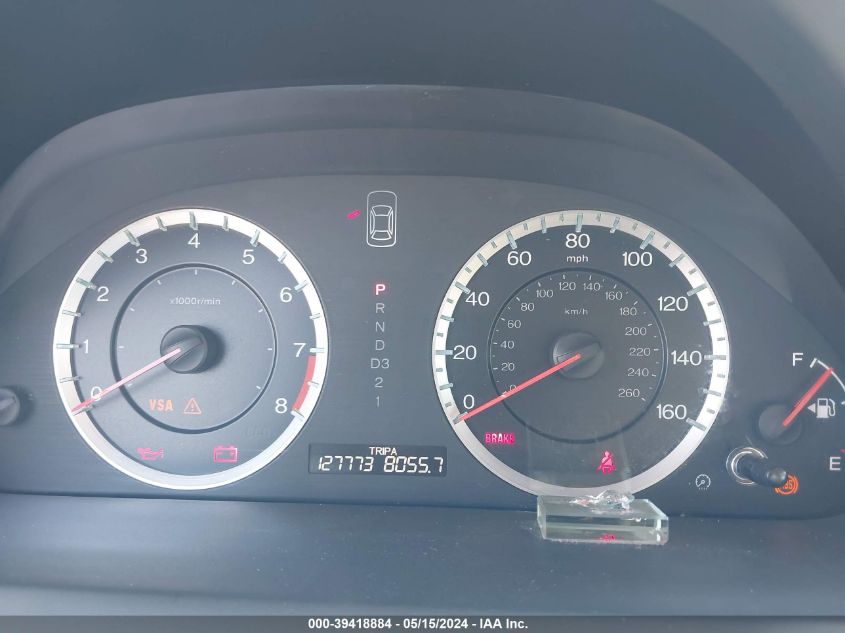 2010 Honda Accord 2.4 Ex-L VIN: 1HGCP2F85AA173723 Lot: 39418884