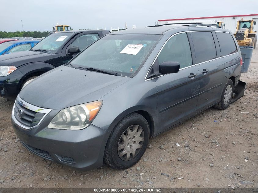 2010 Honda Odyssey Lx VIN: 5FNRL3H24AB015657 Lot: 39418886