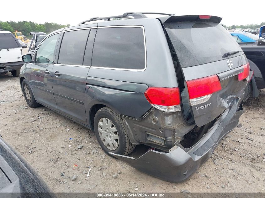 2010 Honda Odyssey Lx VIN: 5FNRL3H24AB015657 Lot: 39418886