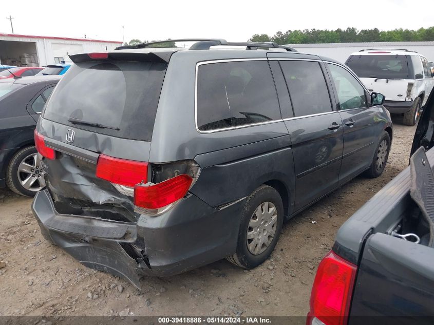 2010 Honda Odyssey Lx VIN: 5FNRL3H24AB015657 Lot: 39418886