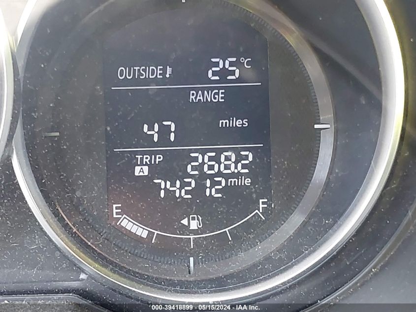 2016 Mazda Cx-5 Touring VIN: JM3KE4CY9G0693221 Lot: 39418899