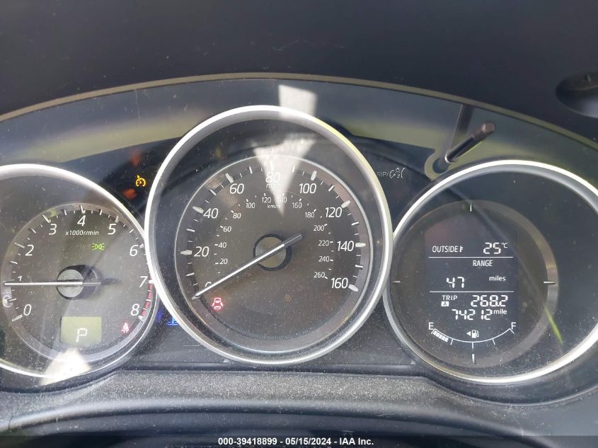 2016 Mazda Cx-5 Touring VIN: JM3KE4CY9G0693221 Lot: 39418899