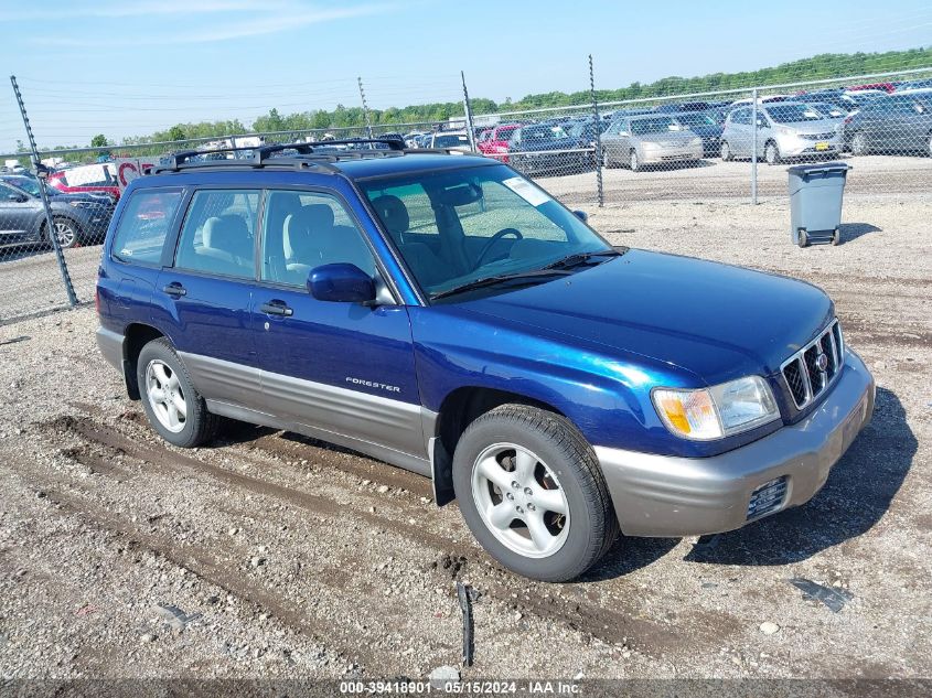 2002 Subaru Forester S VIN: JF1SF65552H709791 Lot: 39418901