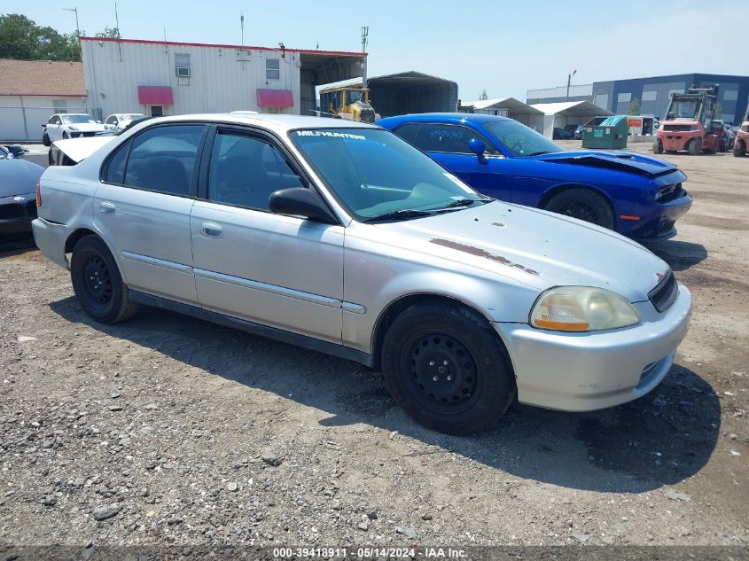 1998 Honda Civic Dx VIN: 2HGEJ6522WH580597 Lot: 39418911